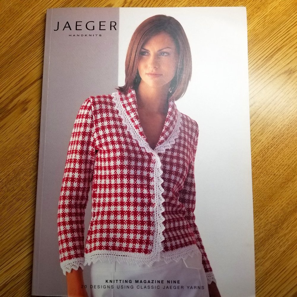 Rare, Collectible Jaeger JM09 Knitting Designs Magazine 20 Lady Like Designs